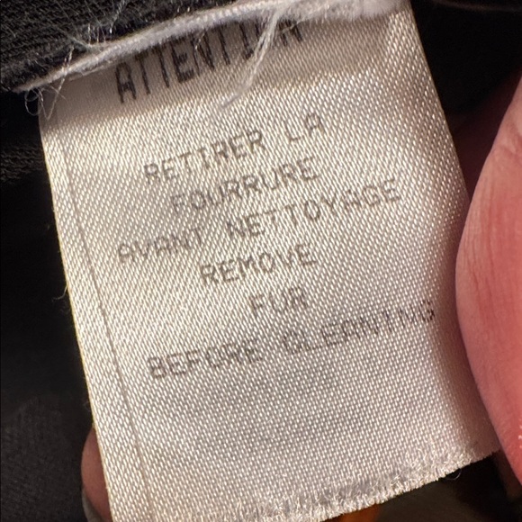 Vintage mink trimmed Dress - Picture 11 of 12